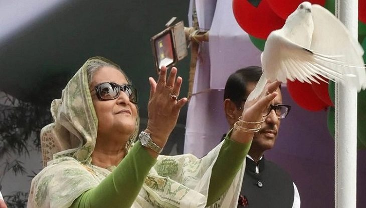 আওয়ামী লীগের সম্মেলন উদ্বোধন করলেন প্রধানমন্ত্রী