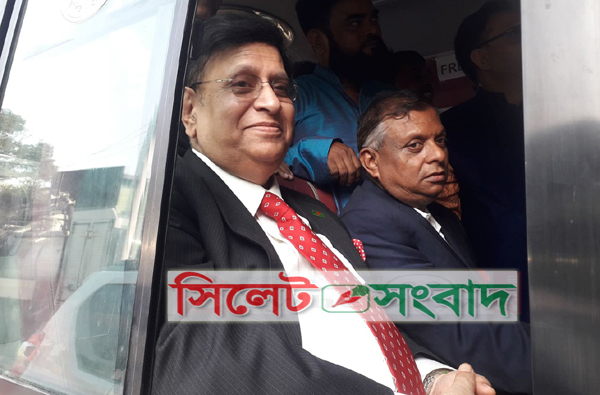 সিলেট সিটি বাস সার্ভিসের উদ্বোধন করলেন পররাষ্ট্রমন্ত্রী ড. এ কে আব্দুল মোমেন
