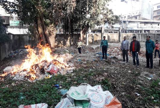 সিলেটে মামলার আলামতের অবশিষ্ট ধ্বংস