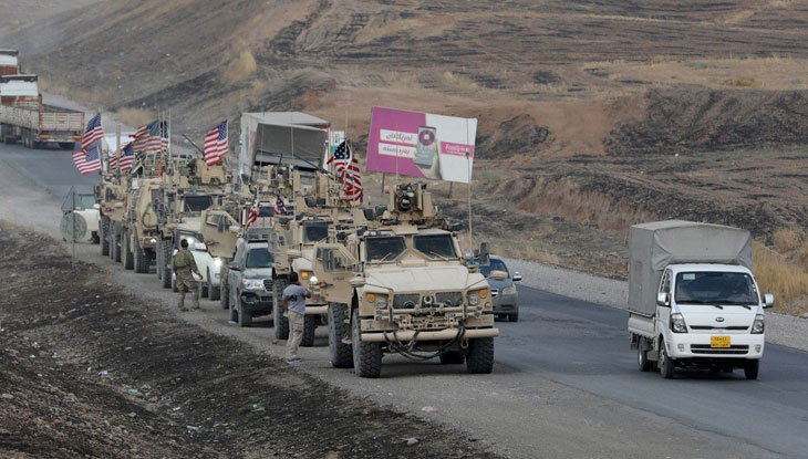 সিরিয়ায় ২ ঘাঁটি থেকে সেনা প্রত্যাহার করেছে ট্রাম্প প্রশাসন