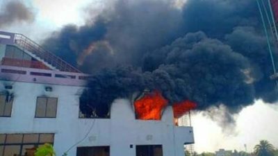নগরীর মিয়া ফাজিলচিশতে যুক্তরাজ্য প্রবাসীর বাসায় অগ্নিকান্ড
