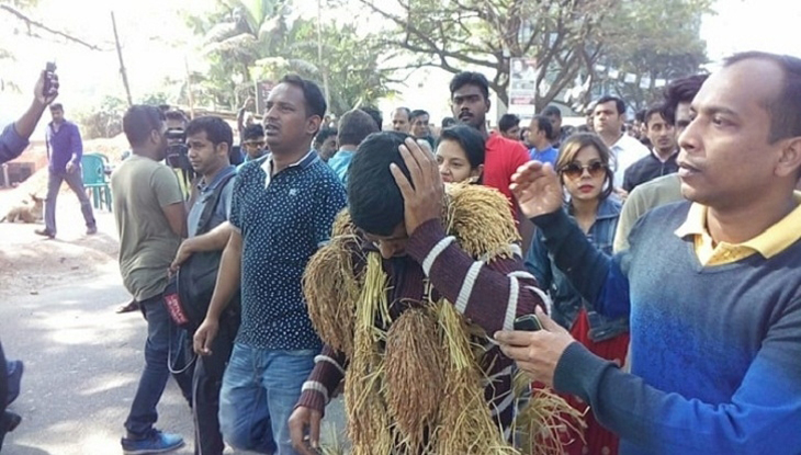 তাবিথ আউয়ালের গণসংযোগে হামলার অভিযোগ