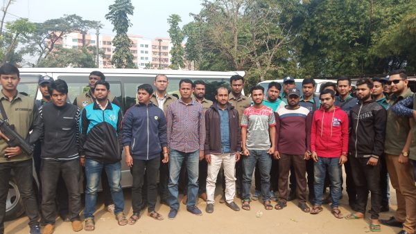 আল্লাহর দলের ৯ জঙ্গী ৫ দিনের রিমান্ডে