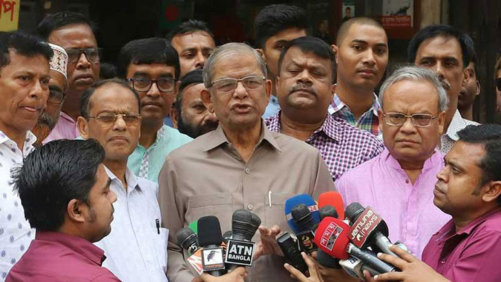 বিএনপি করোনা নিয়ে রাজনীতি করে না : মির্জা ফখরুল
