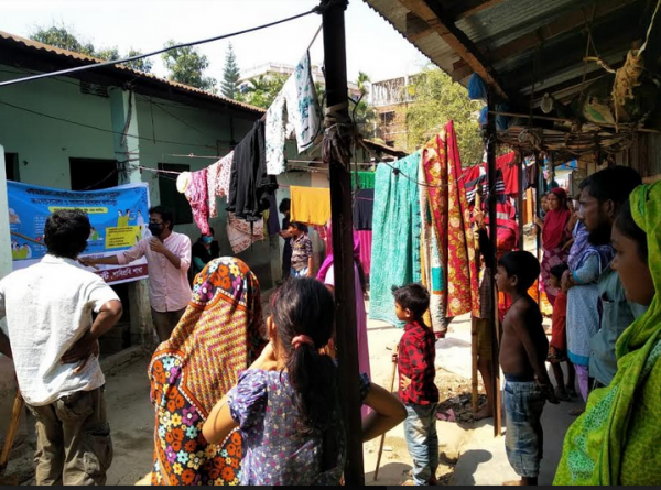 শাবিতে ছাত্র ফ্রন্টের উদ্যোগে সাবান ও মাস্ক বিতরণ