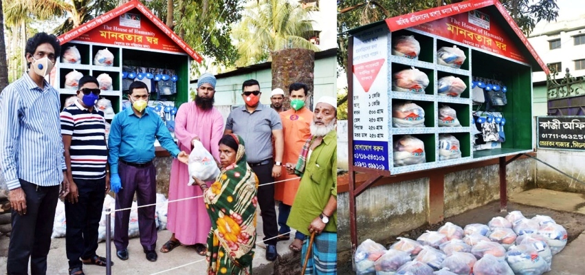 সিলেটে যাত্রা শুরু করলো ‘মানবতার ঘর’