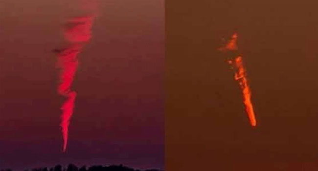 ইংল্যান্ডের আকাশে অদ্ভুত আগুনের গোলা! তাজ্জব ব্রিটিশরা