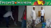 করোনায় কর্মহীন মানুষের মধ্যে খাদ্যসামগ্রী বিতরণে “কল্লগ্রাম আদর্শ যুব সংঘ”