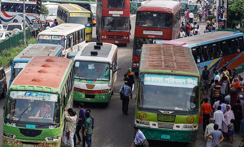 ৫ মে পর্যন্ত গণপরিবহন বন্ধ