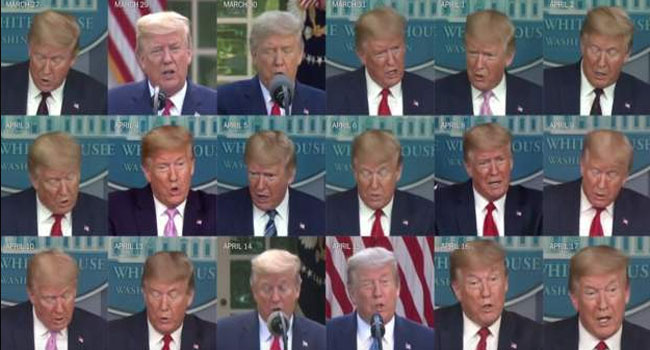 করোনার ব্রিফিংয়ে এসব কী বলছেন প্রেসিডেন্ট ট্রাম্প