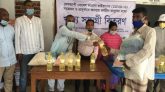 খাদিমপাড়ায় আইডিইবি সিলেট জেলা শাখার খাদ্য সামগ্রী বিতরণ