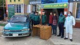 পুলিশ-জনতার অভিযানে বাগবাড়িতে প্রাইভেটকার’সহ তিন ছিনতাইকারী গ্রেফতার