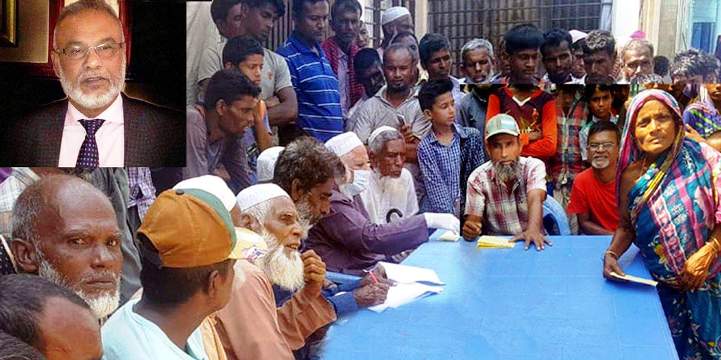 সুনামগঞ্জে বশির আহমেদ ফাউন্ডেশনের অর্থ বিতরণ
