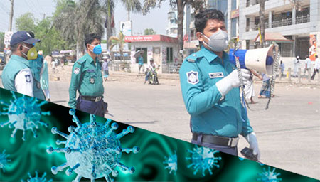 সিলেটে ৫ পুলিশ সদস্য করোনায় আক্রান্ত