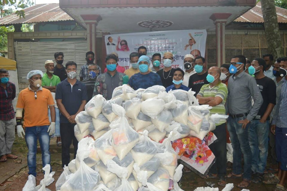 দুঃস্থ ও কর্মহীনদের মাঝে বিএনপি নেতা কাইয়ূম চৌধুরীর খাদ্যসহায়তা অব্যাহত