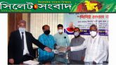 সিলেটে সাংবাদিকদের মধ্যে পিপিই বিতরণ করলো টিম সুপার সেভেন ইউকে