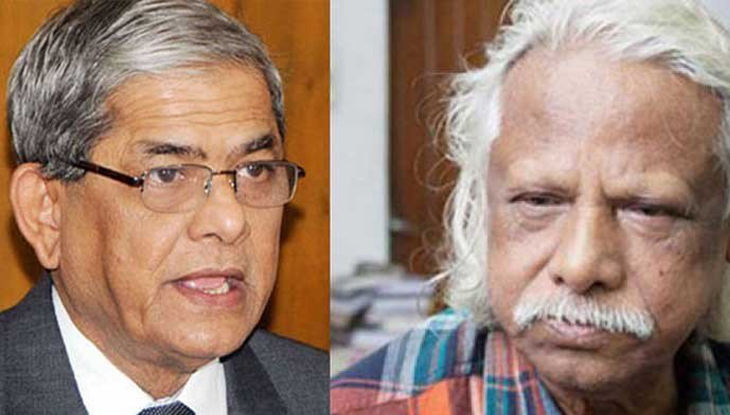 ডাঃ জাফরুল্লাহর রোগমুক্তি কামনা মির্জা ফখরুলের
