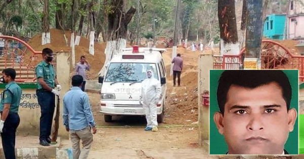 করোনায় মৃত ব্রাদারের দাফন হলো মানিকপীর টিলায়