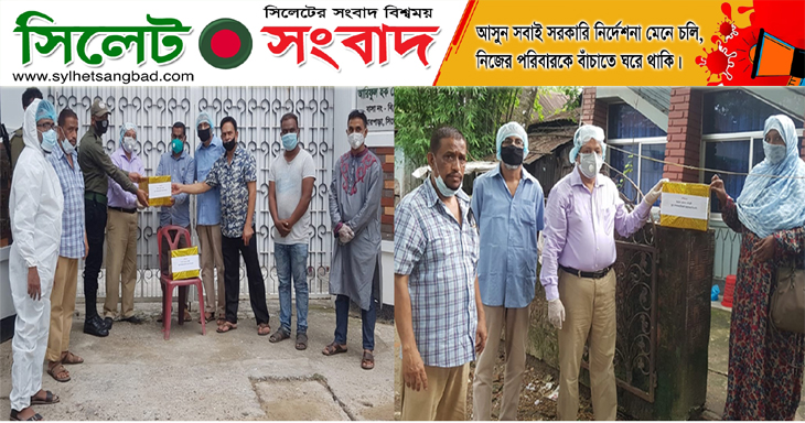 করোনাক্রান্ত মেয়র পত্নী ও সাংবাদিক ইকবালের খোঁজখবর নিলেন এমদাদ চৌধুরী