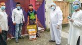 করোনাক্রান্ত সাংবাদিক বাবলুর পরিবারের পাশে বিএনপি নেতা এমদাদ চৌধুরী