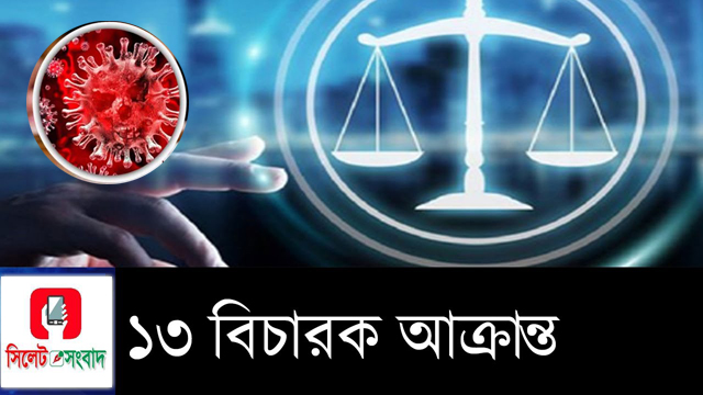 করোনায় আক্রান্ত হলেন ১৩ জন বিচারক
