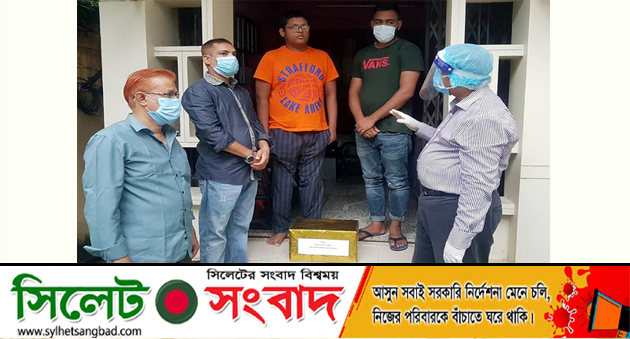 অসুস্থ এড. এটিএম ফয়েজ ও রোকশানা দম্পতির বাসায় এমদাদ চৌধুরী