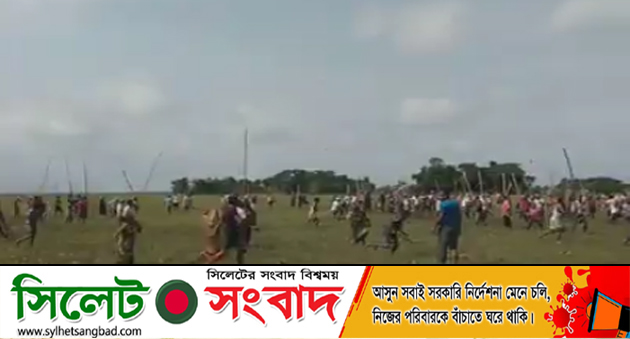 মোগলাবাজারে ভয়াবহ সংঘর্ষ: পুলিশের গুলি, নিহত ১