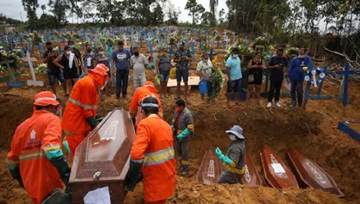 করোনা আক্রান্তের সংখ্যা ১৫ লাখ ছাড়াল ব্রাজিলে