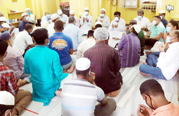 এম এ হকের মাগফেরাত কামনায় সিলেট মহানগর বিএনপির মিলাদ ও দোয়া