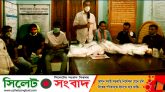 যুক্তরাজ্য প্রবাসী সৈয়দ মোজ্জাফর আলীর পক্ষে দক্ষিণ সুরমায় পিপিই বিতরন