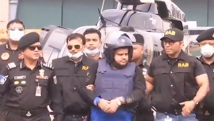 র‌্যাব সদর দফতরে রিজেন্টের সাহেদ