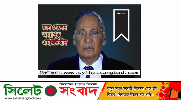 রাষ্ট্রবিজ্ঞানী ড. এমাজউদ্দীন আহমদের ইন্তেকাল