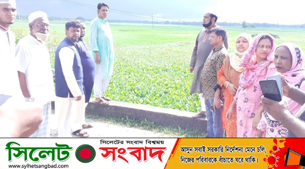 সিলেট মেডিকেল বিশ্ববিদ্যালয়ের স্থান পরিদর্শনে বৃহত্তর সিলেট গণদাবী পরিষদ কেন্দ্রীয় কমিটির নেতৃবৃন্দ