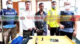 ভারতে ডাকাতির প্রস্তুতিকালে কুলাউড়ায় অস্ত্রসহ ২ ডাকাত আটক