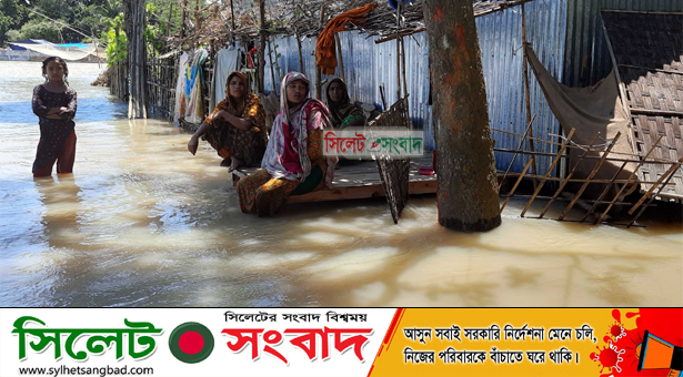 সুনামগঞ্জে পানিবন্দি লাখো মানুষ