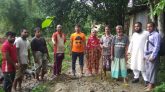 মুজিববর্ষ উপলক্ষে তুরুকখলা হাড়িয়ারচর গ্রাম উন্নয়ন কমিটির বৃক্ষরোপন
