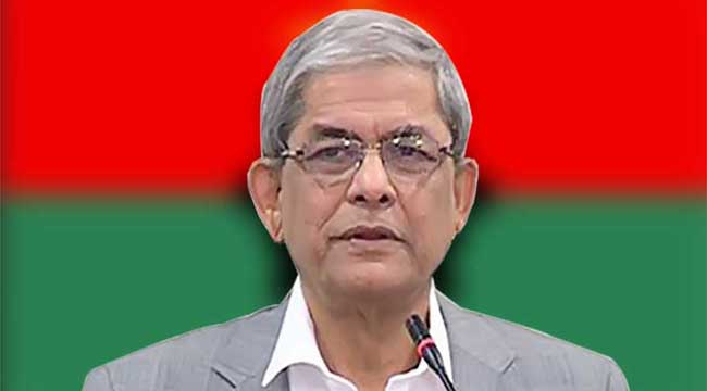 গণতন্ত্রের জন্যই খালেদা জিয়া আজ গৃহবন্দী : ফখরুল