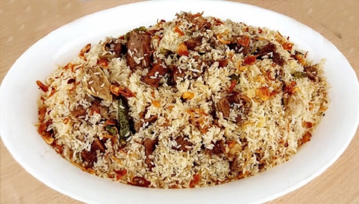 গরুর মাংসের মজাদার বিরিয়ানি