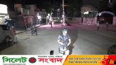 চৌহাট্টায় ‌’বোমা’ সন্দেহে পরিত্যক্ত মোটর সাইকেল কর্ডন করে রেখেছে পুলিশ
