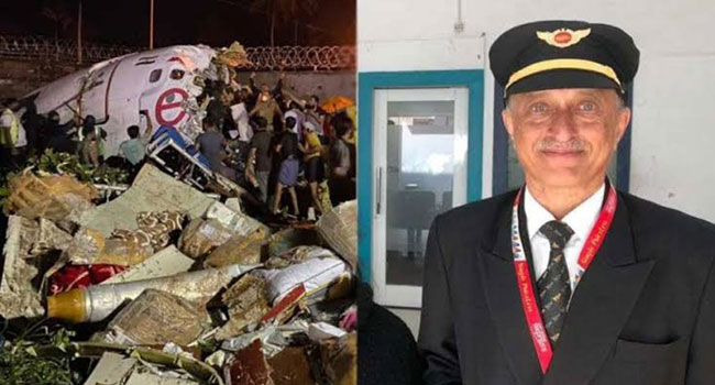 ভারতে দু’টুকরা এয়ার ইন্ডিয়ার বিমান, পাইলট’সহ নিহত ২০