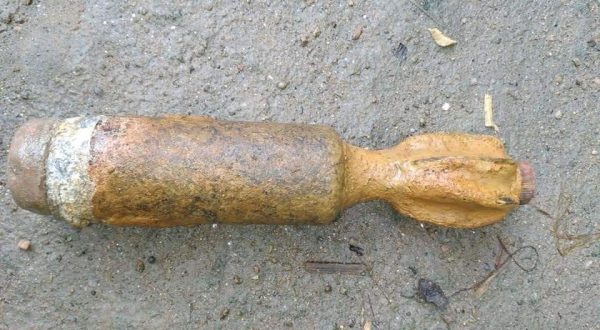 গোয়াইনঘাটে পরিত্যক্ত মর্টারশেল ধ্বংস