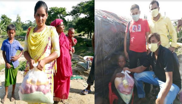 হবিগঞ্জে বেদে পল্লীর বাসিন্দাদের পাশে ইংল্যান্ডের বিচারক