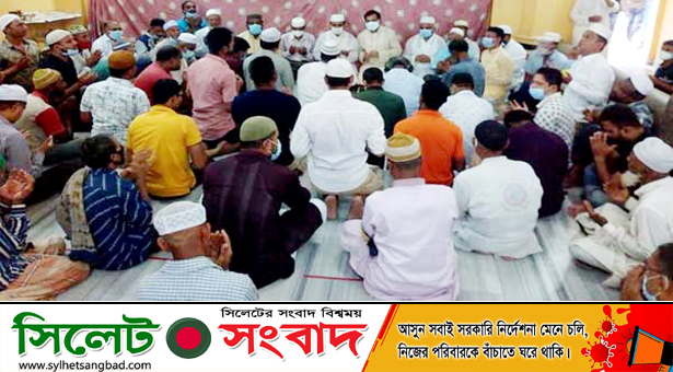 মেয়র আরিফের সুস্থ্যতা কামনায় সিলেট মহানগর বিএনপির দোয়া মাহফিল