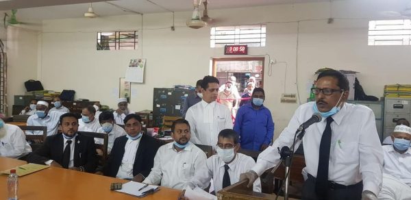 সিলেট মহানগর দায়রা জজ আদালত বর্জনের সিদ্ধান্ত আইনজীবীদের