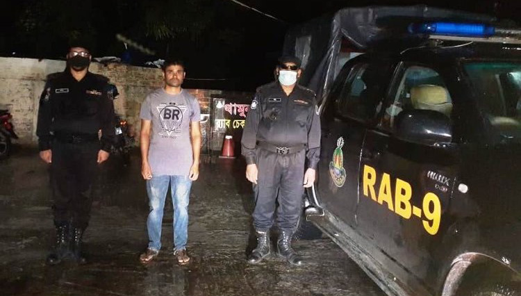 বিশ্বম্ভরপুর ছাত্রলীগের সাবেক সহ-সভাপতি আটক