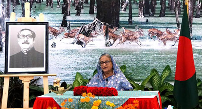 জাতিসংঘে শেখ হাসিনা : বৈশ্বিক চ্যালেঞ্জ মোকাবিলায় ‘প্র্যাকটিক্যাল রোডম্যাপ’ প্রণয়ন করুন