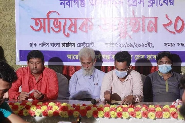 নবীগঞ্জ অনলাইন প্রেসক্লাবের অভিষেক অনুষ্ঠিত