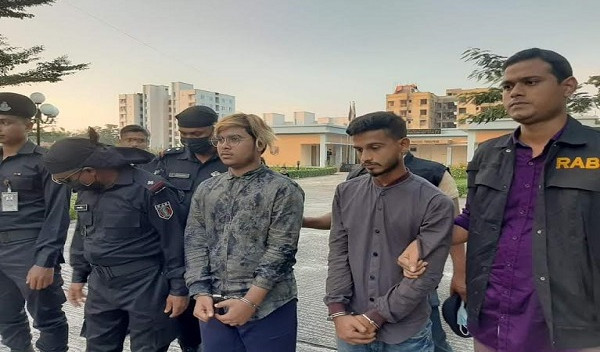 সিলেটে সাইবার প্রতারক চক্রের ২ সদস্য র‌্যাবের হাতে গ্রেফতার