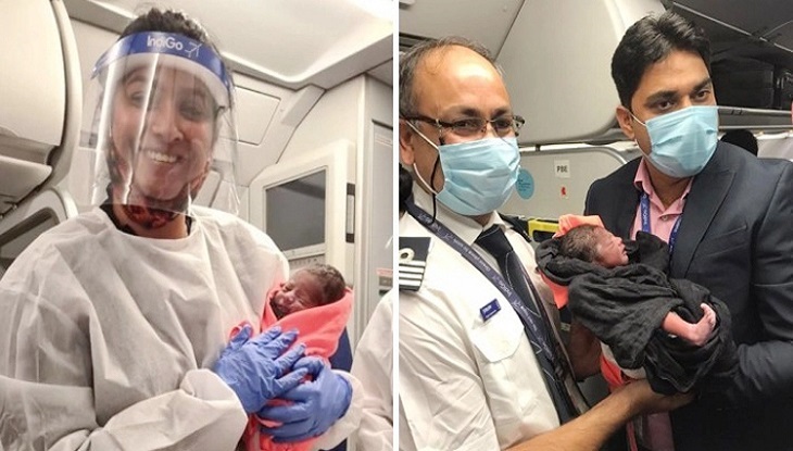 মাঝ আকাশে জন্ম নিল শিশু, আজীবন পাবে বিনামূল্যে টিকিট