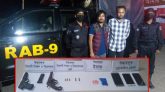 পাঠানটুলা থেকে বিদেশী পিস্তল-রিভলবার’সহ দুই সন্ত্রাসী আটক করেছে র‍্যাব